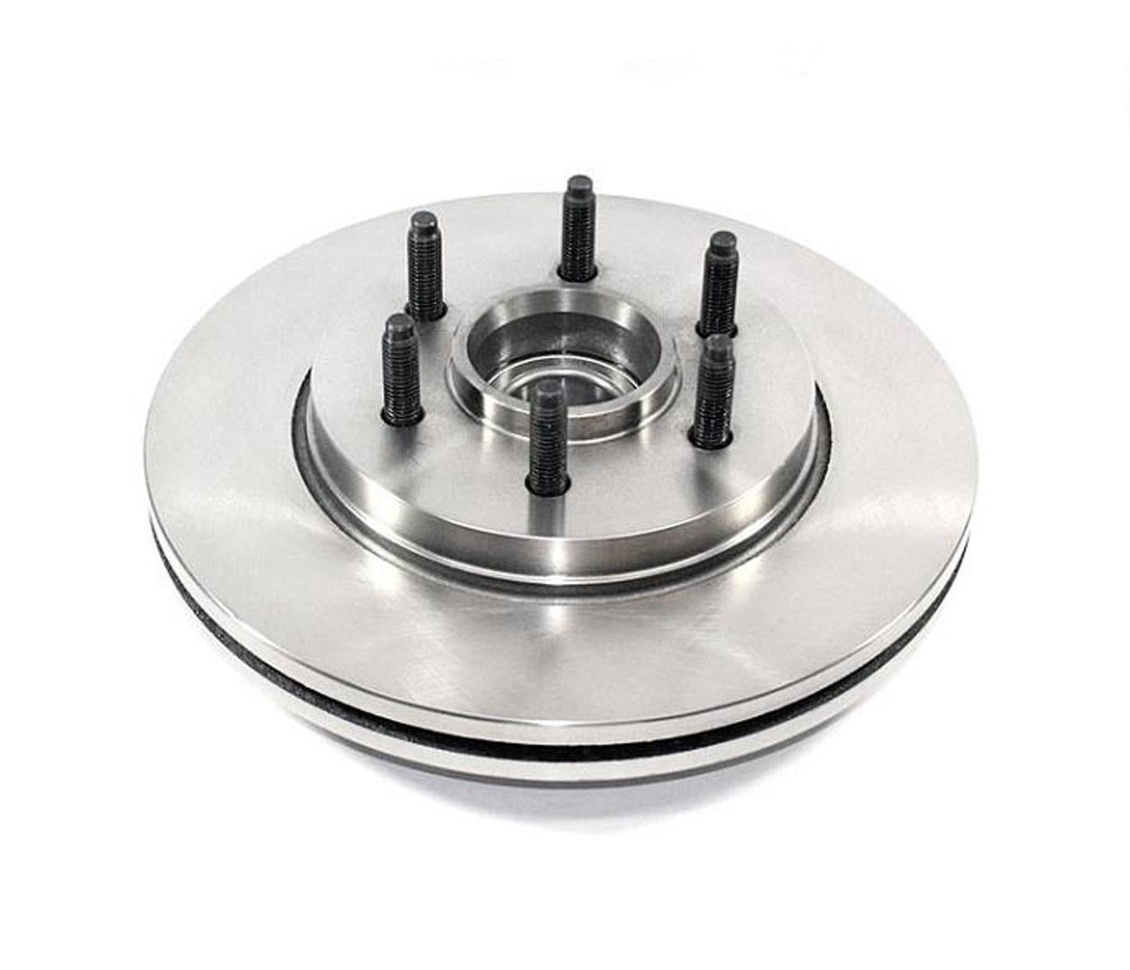 Rotor de rodamiento de rueda de buje delantero para Ford F150, tracción trasera, 6 pernos, 2004-2008