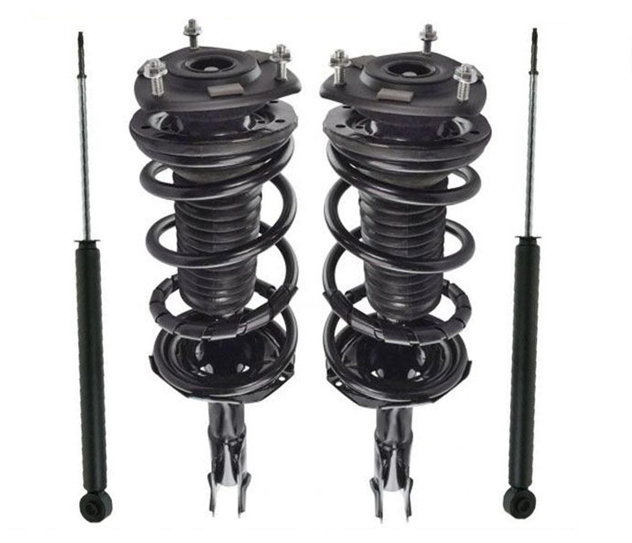 Conjunto de puntal delantero completo y amortiguadores traseros para Scion xB 2004-2006