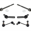 For GX470 03-09 & 4 RUNNER 03-09 Steering Tie Rods Ends Sway Bar Links 6Pc kit