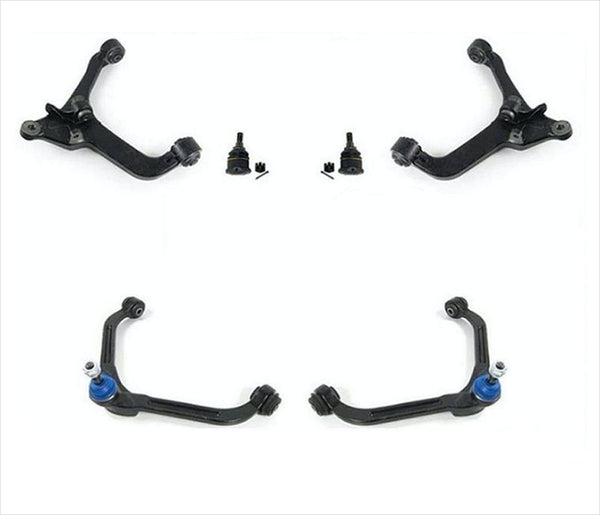 Lower & Upper Control Arms With Ball Joints Fits For Jeep Liberty 2005-2007