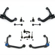 Fits 05-07 Jeep Liberty Front Lower & Upper Control Arms BJ Tie Rods Links