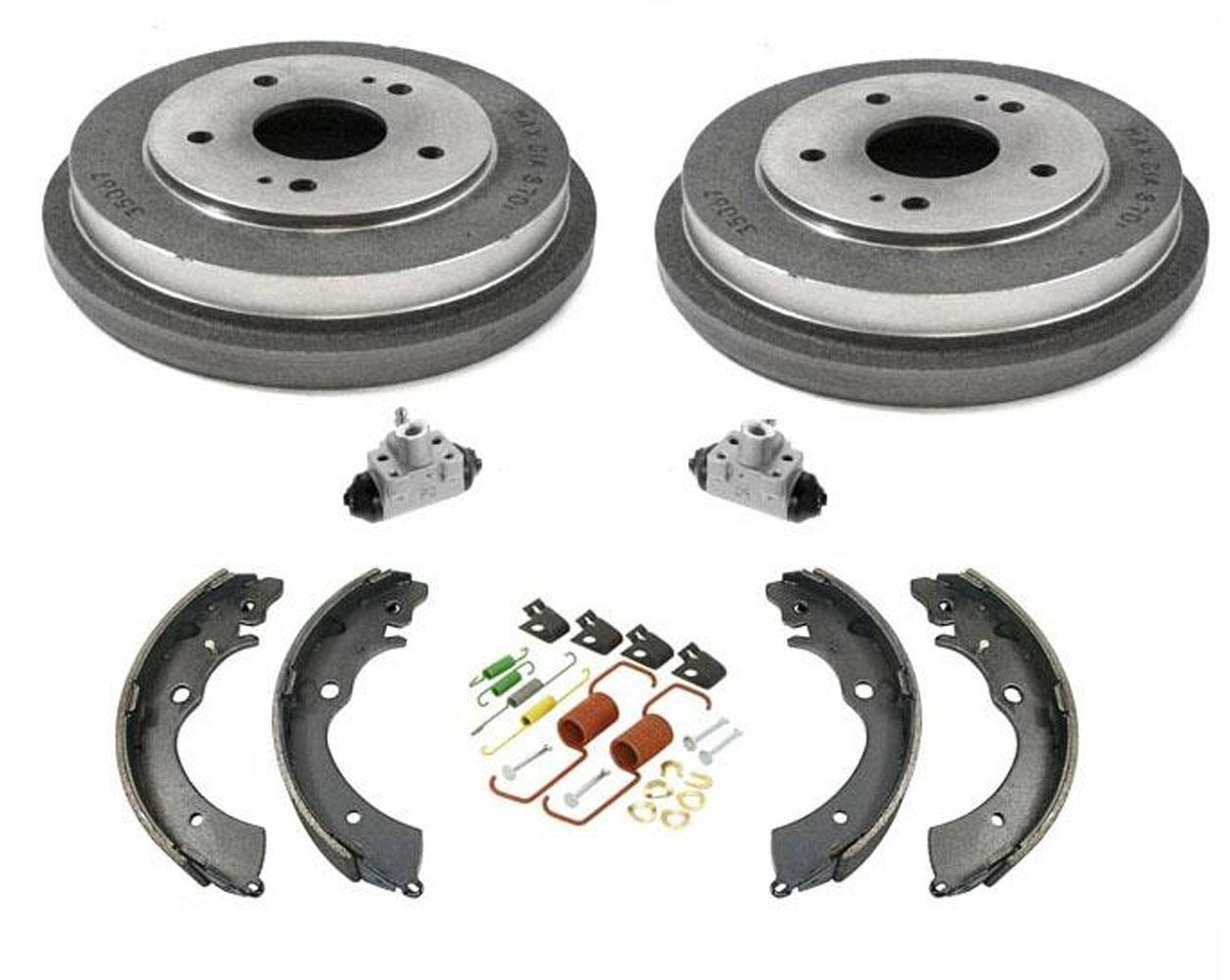 03-07 para Honda Accord 2.4L con tambores de freno, zapatos, resortes, cilindros de rueda