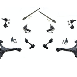 Front Lower Control Arm With Ball Joints Links & Tie Rods For 02-06 Honda CRV