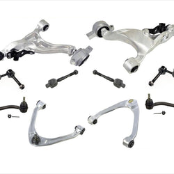 For 07-08 G35 Sedan Rear Wheel Drive Only Models Control Arms Tie Rods 10Pc Kt