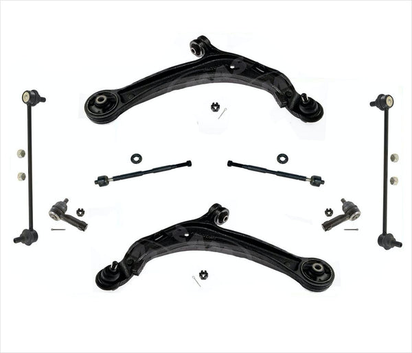 8 Pcs Kit Front Lower Control Arms With Ball Joints For 11-17 Honda Odyssey