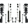 Front Struts Rear Shocks & Links For Ford Explorer 2013-2019 Front Wheel Drive