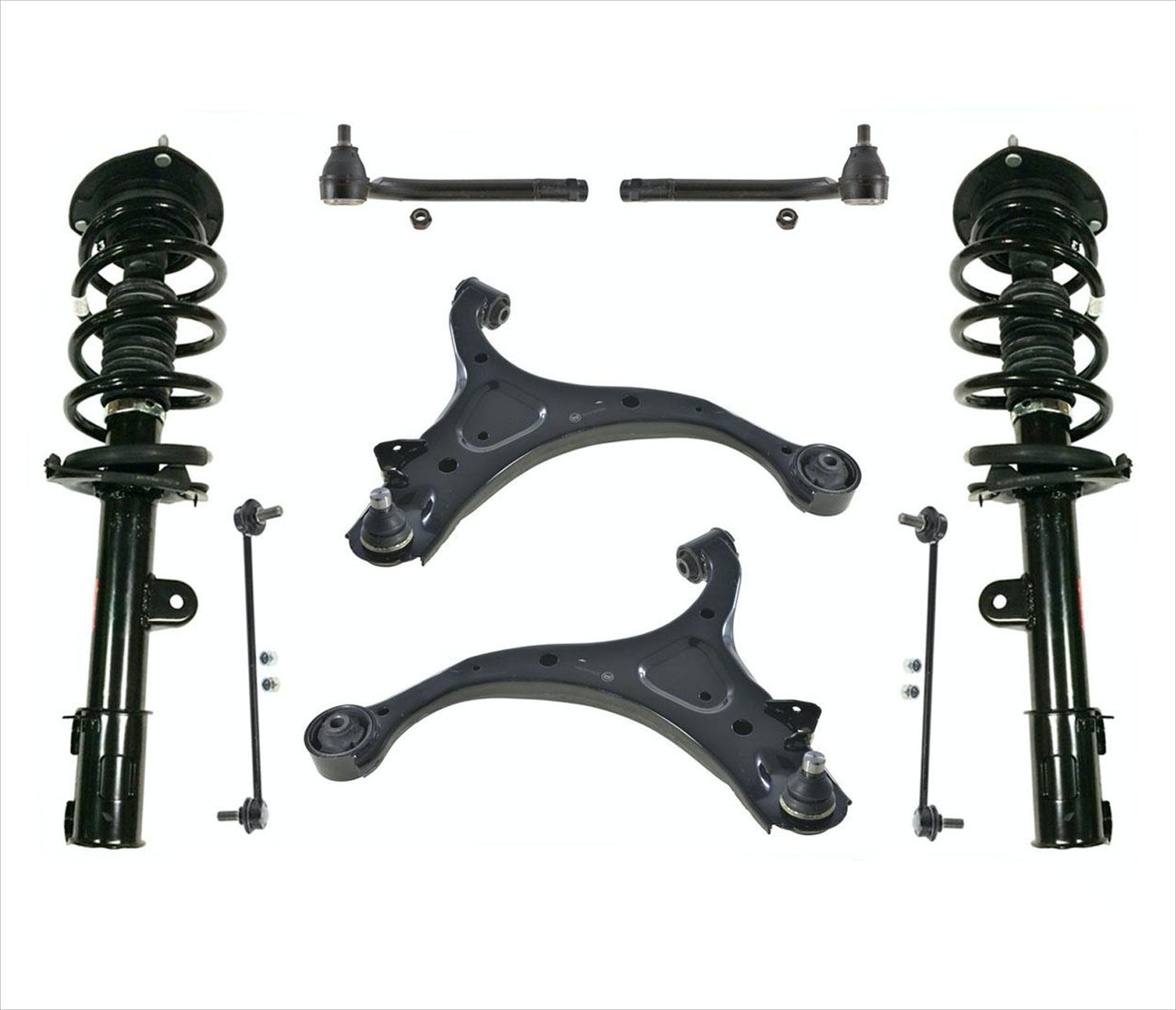 Barras de acoplamiento delanteras completas para brazos de control, para Hyundai Santa Fe 10-12
