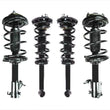 For Infiniti I35 Front and Rear Non Electronic Coil Spring Strut Coil Assembly