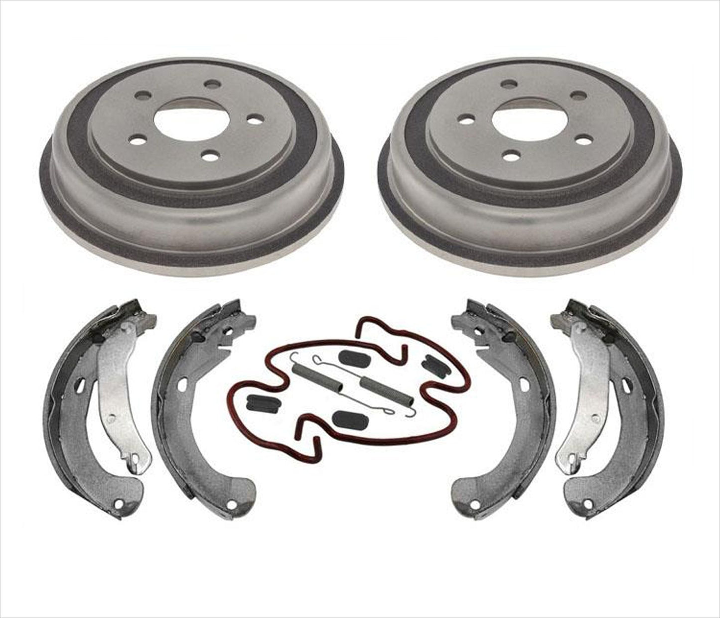 For 2005 2006 2007 Chevrolet Malibu Rear Brake Drums Brake Shoes & Hardware