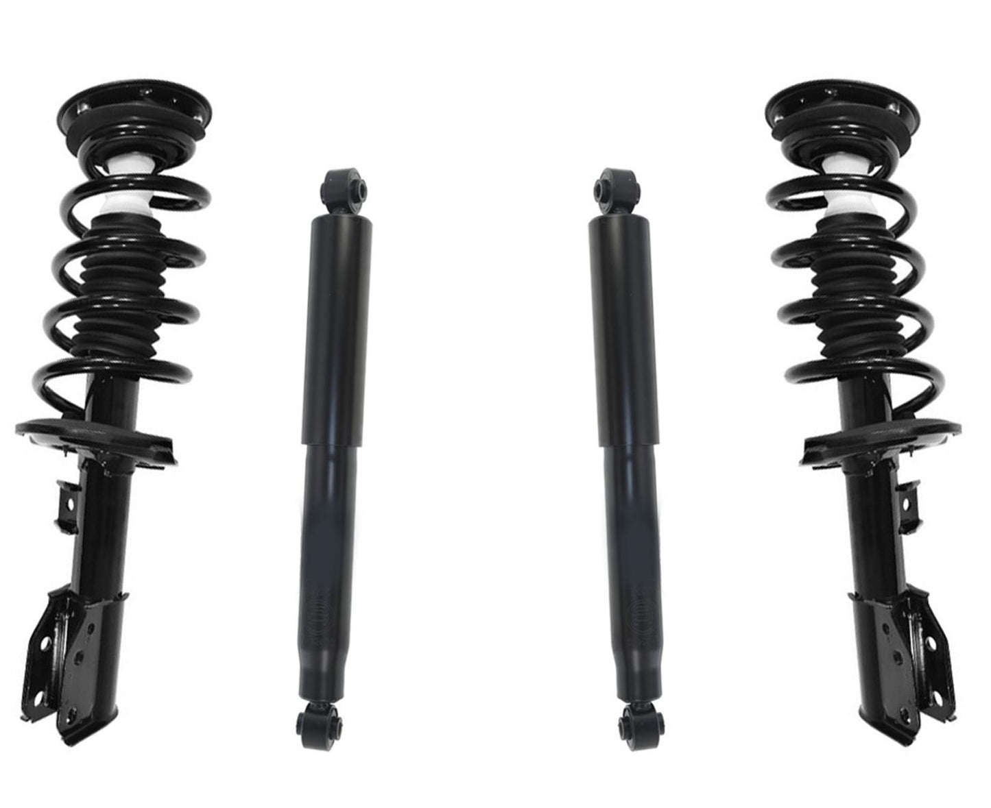 Front Complete Coil Spring Struts + Shocks for 07-09 Pontiac Torrent 3.4L 4pc
