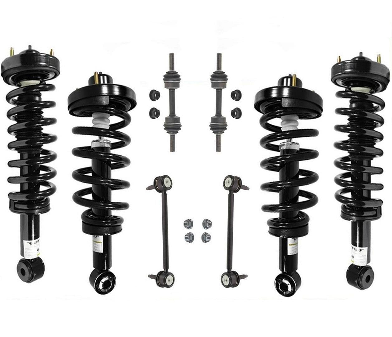 Coil Spring Struts Links For Ford Expedition With Passive Suspension Only 07-13