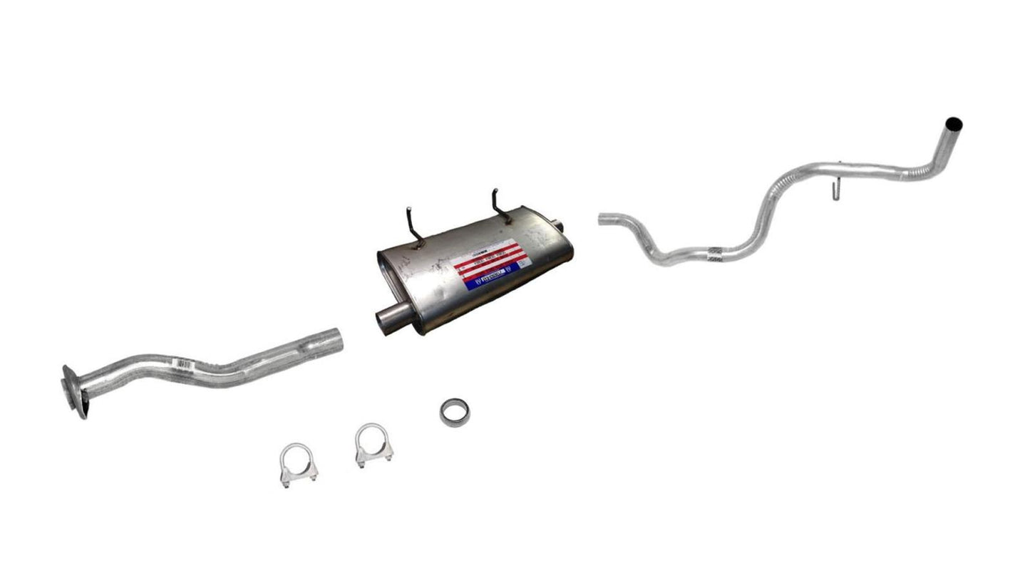 Sistema de escape silenciador con base de rueda de 118" para Ford Ranger 2.5L 3.0L 4.0L 1998-2000