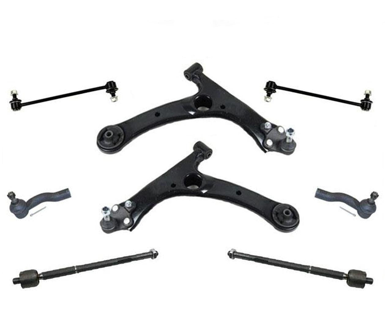 Fits For 00-05 Celica 2 Control Arm Bushings Ball Joints Tie Rods Sway Bar 10Pc