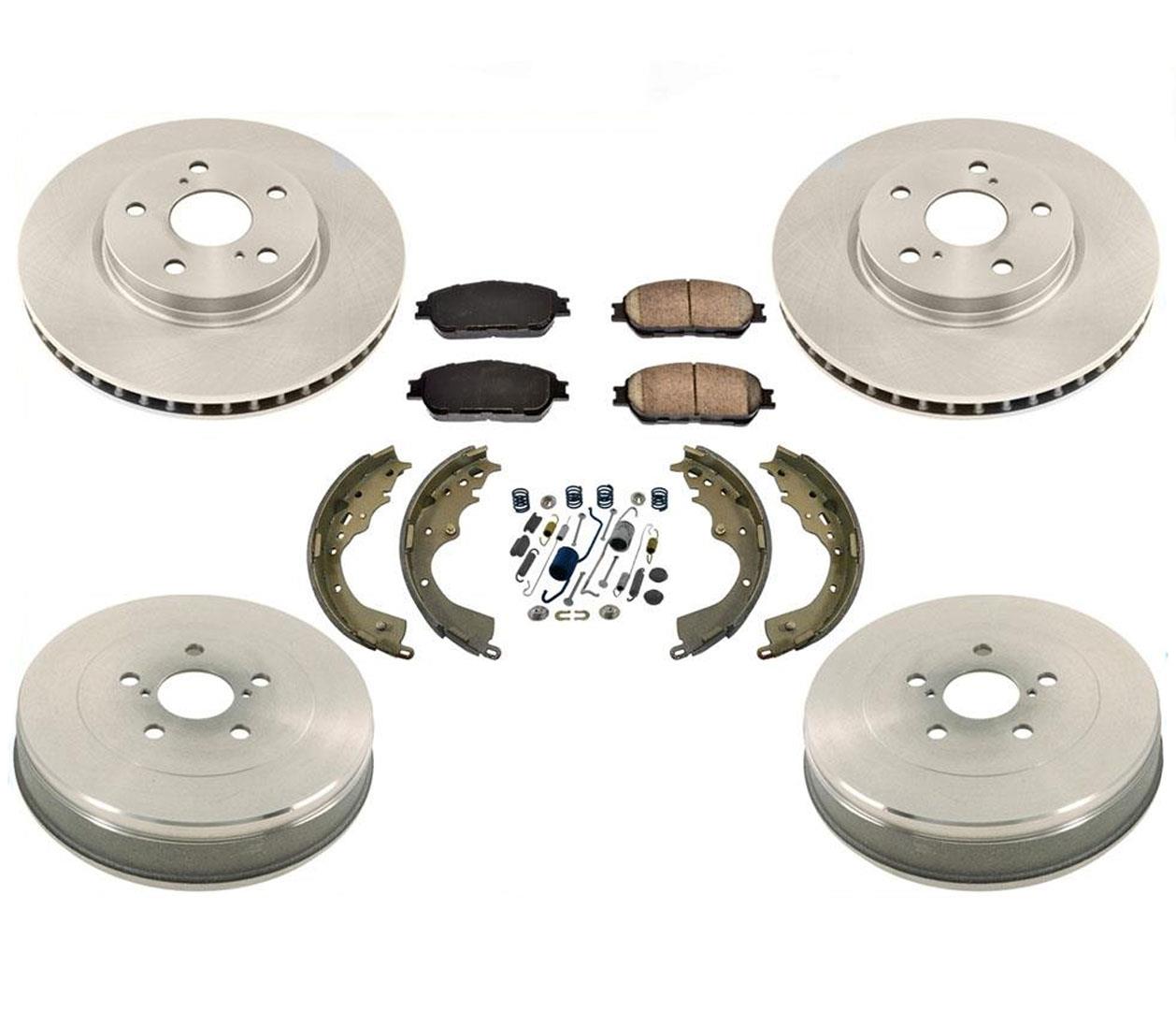 Pastillas de freno de disco, tambores de freno y zapatas de freno, resortes para Toyota Sienna 04-10