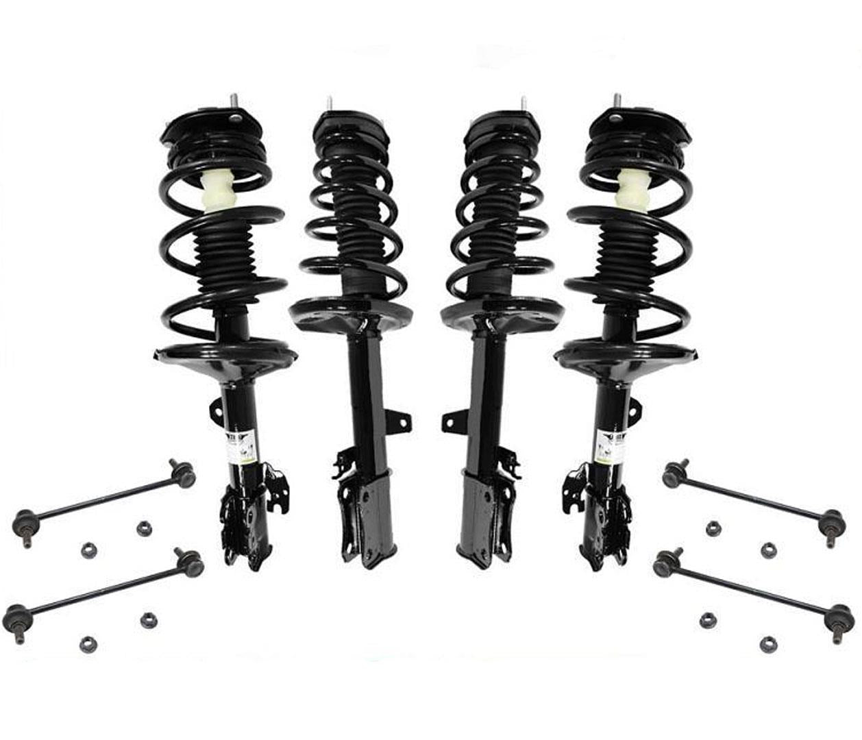 Puntales de resorte completos para Toyota Highlander 2.4L tracción delantera 01-03