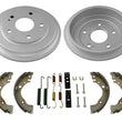 Rear Brake Drums Brake Shoes & Hardware Spring Kit For Honda Civic 2006-2015