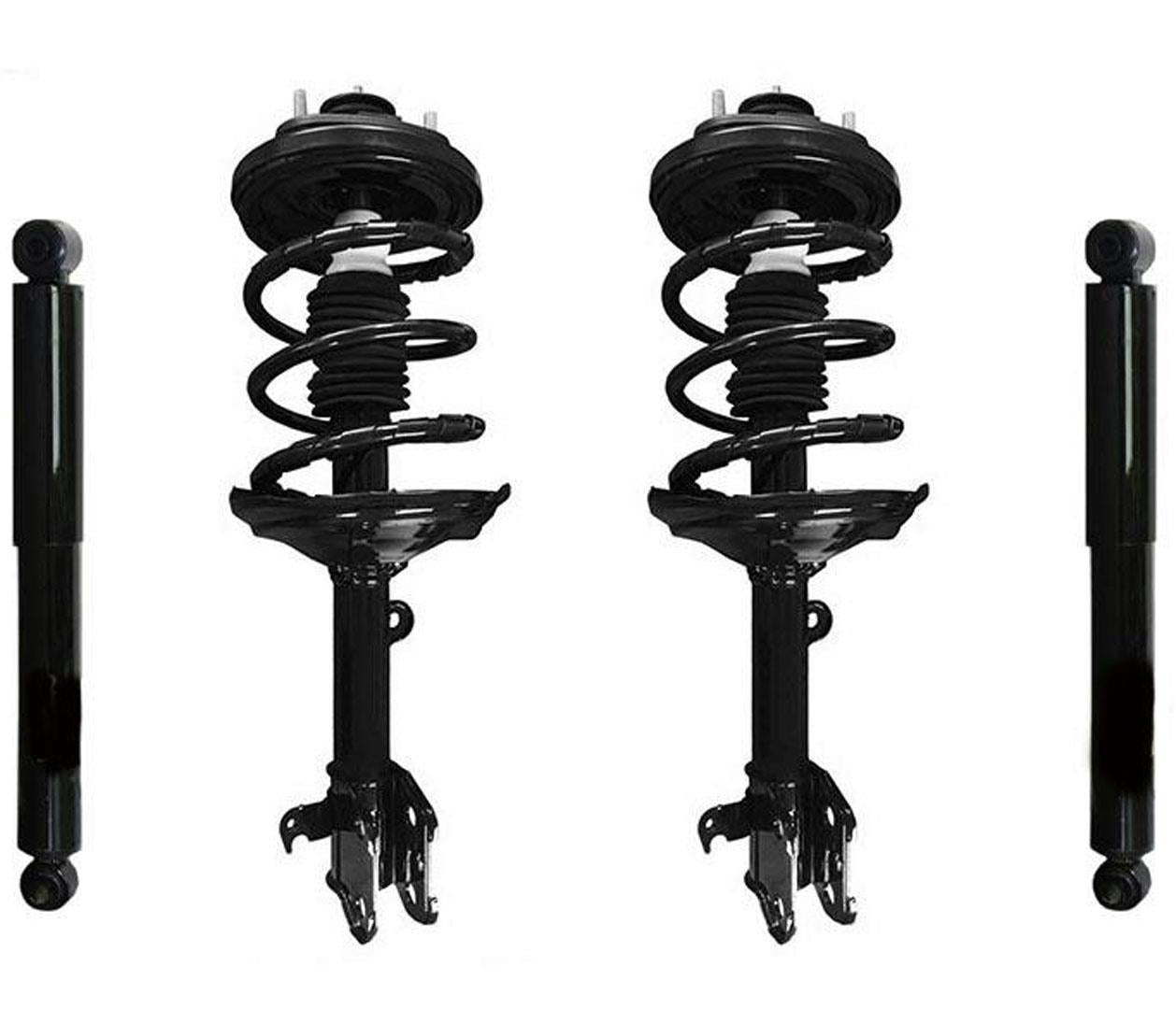 Front Complete Coil Spring Strut and Rear Shock Absorbers forAcura MDX 03-06