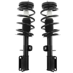 (2) Puntales de resorte helicoidales completos delanteros 100% nuevos para 3.0L 01-05 BMW 3.0i X5 E53
