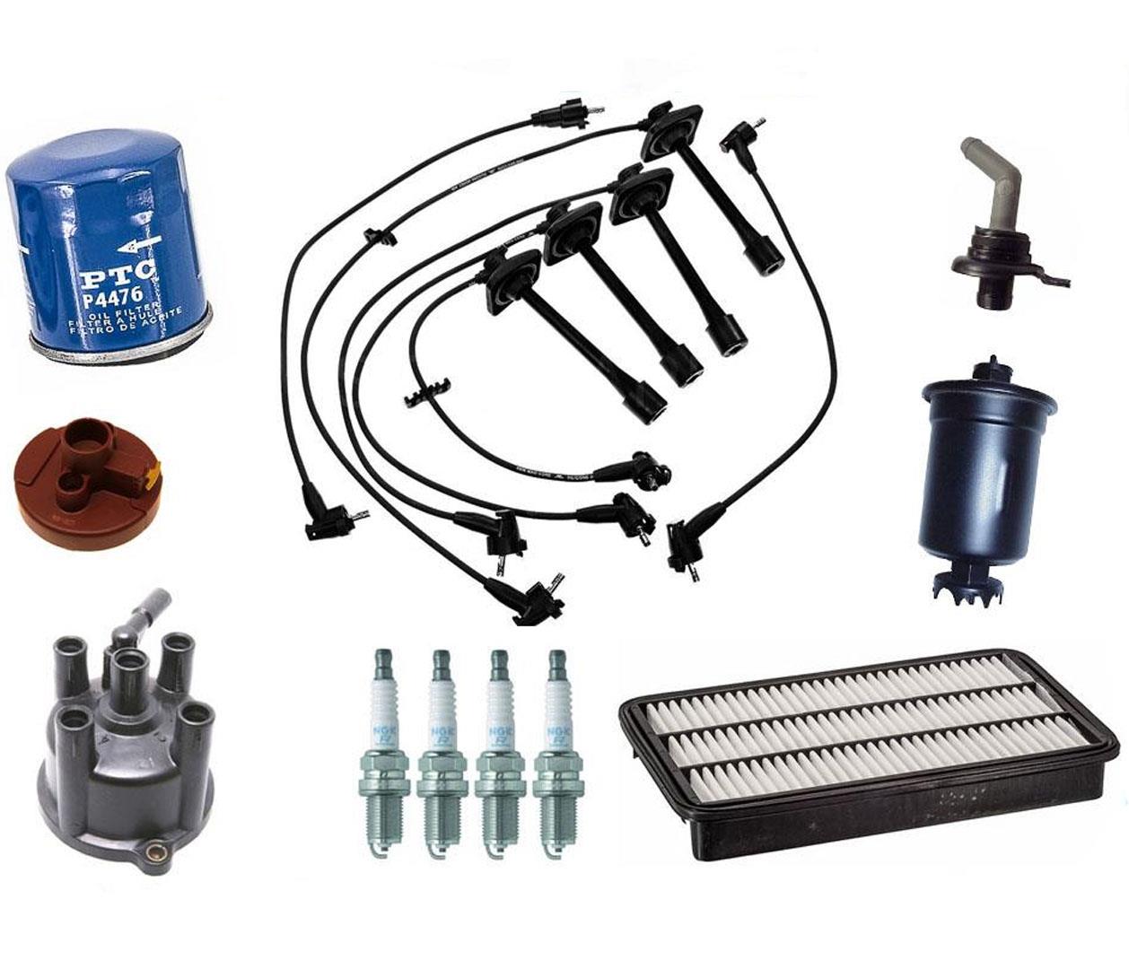 Juego de cables de bujía 100%, tapones de rotor, aire, gasóleo para Toyota Camry 2.2L 96