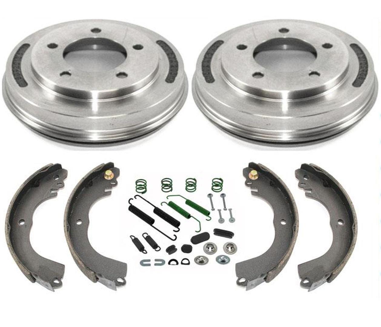 Rear Drums Brake Shoes Spring Kit for Mitsubishi Lancer DE 2.0L 2008 2015 2016