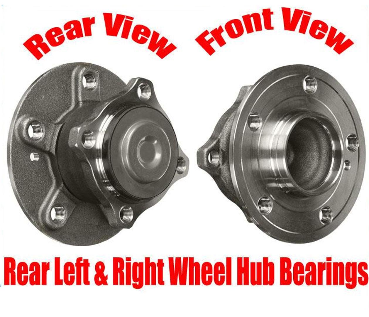 Rear Left & Right Wheel Hub Bearings for Mercedes-Benz B200 06-11 2463340006