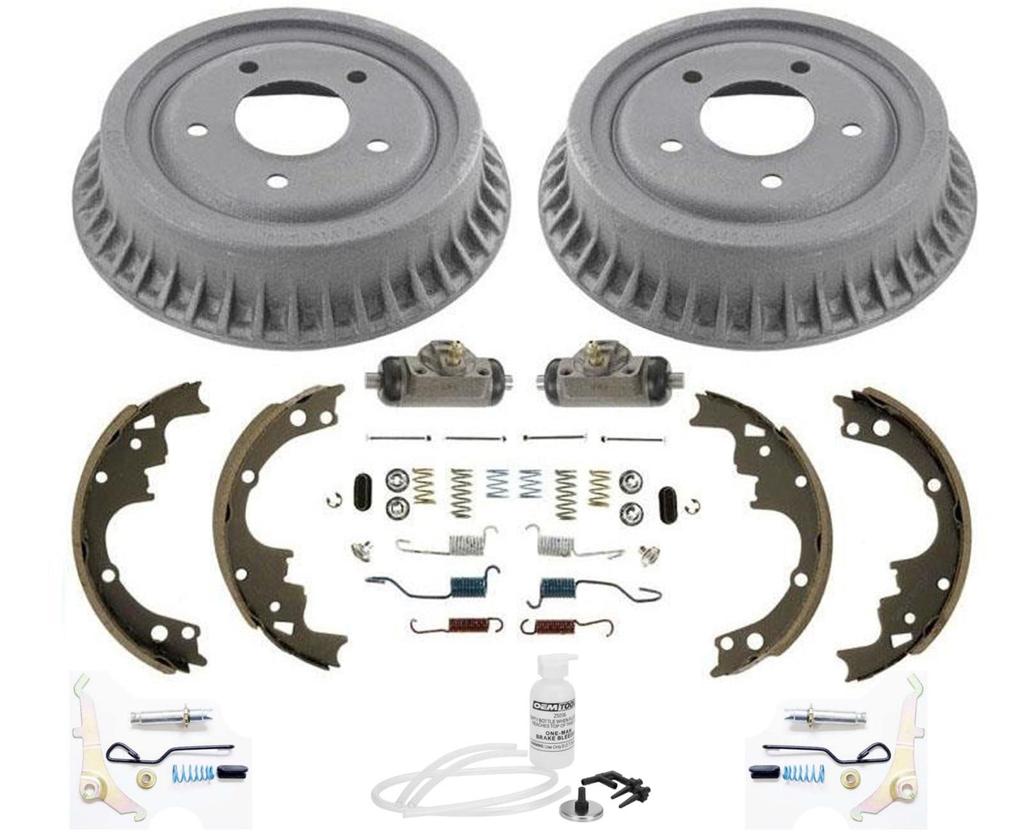 Tambores Rr Zapatas De Freno Muelles Cilindros De Rueda Para Chevrolet Astro Safari 90-02 9p