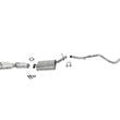 For 86-87 Ford Bronco II 2.9L Catalytic Converter Muffler Tail Exhaust System