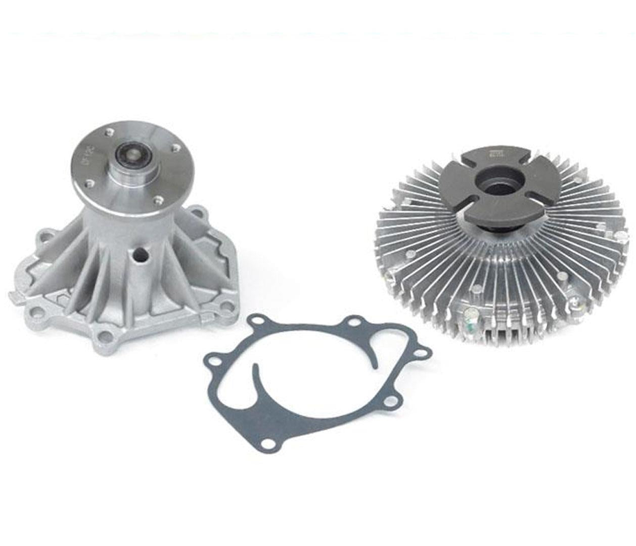 Nuevo ventilador de refrigeración del motor y bomba de agua para Infiniti QX56 04-10 y Nissan Titan 04-15