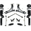 Front Complete Struts Lower Arms Tie Rods & Links Fits 06-14 Volkswagen Jetta