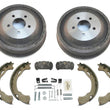 For Ford 2001 2002 Explorer Sport Trac Rear Brake Drums & Shoes Cylinders 6pc