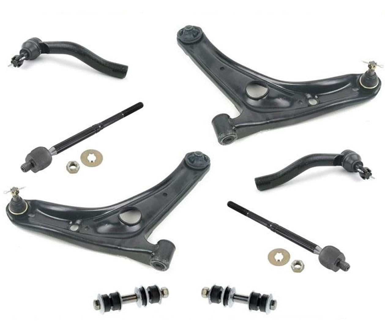 Pro Date 00 a 04/2003 para Toyota ECHO con dirección manual Nuevo KIT de chasis de 8 piezas