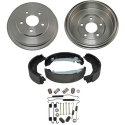 For Chevrolet 2009-2011 HHR 2009-2010 Cobalt 5 Lug Rear Brake Drums & Shoes