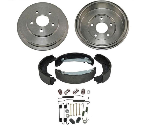 For Chevrolet 2009-2011 HHR 2009-2010 Cobalt 5 Lug Rear Brake Drums & Shoes