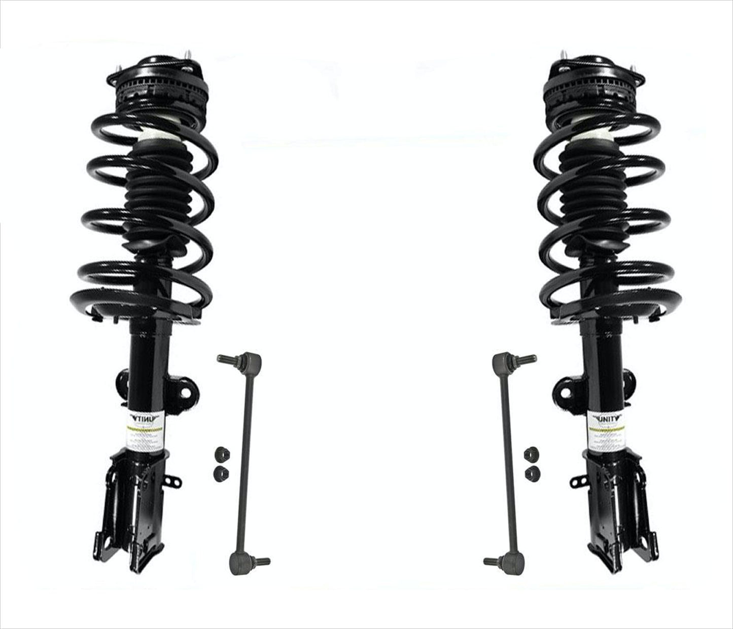 Front Strut Coil Spring Mounts Fits Dodge Grand Caravan 08-19 Sway Bar Links 4pc