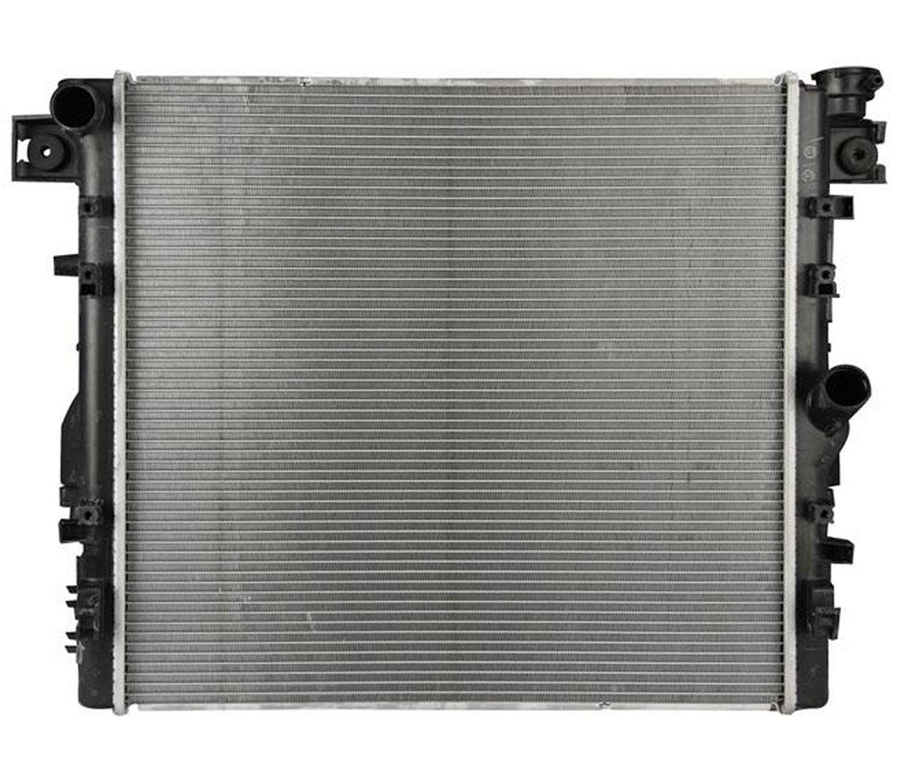 Teated Radiator For 2007-2018 Jeep Wrangler 3.6L 3.8L W/O Aux Oil Cooler