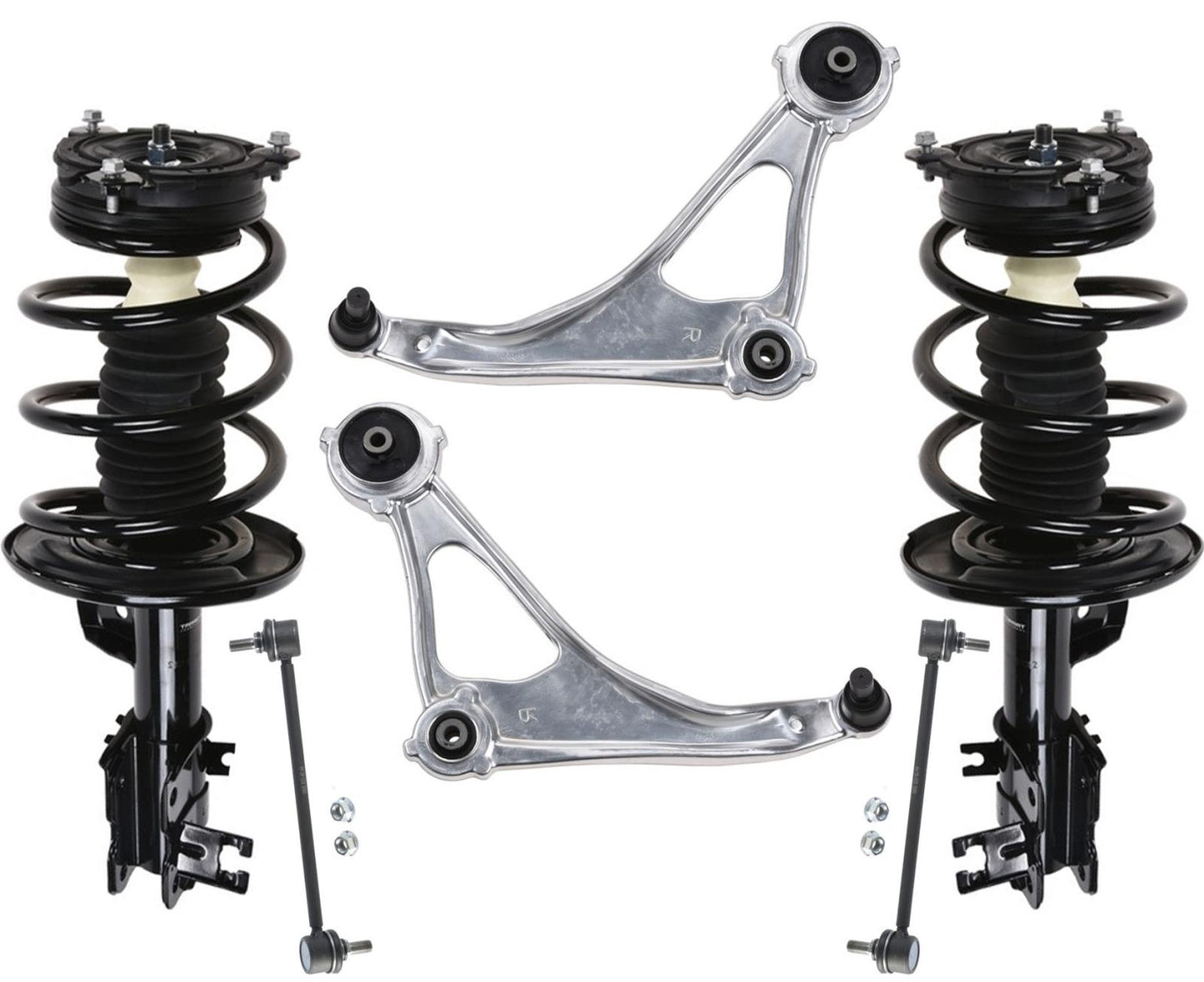 Front Complete Struts Lower Control Arms & Links For Nissan Altima 2014-2018