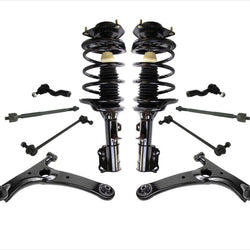 Front Complete Struts Control Arms Tie Rods & Links For Toyota Celica GT 2000-05