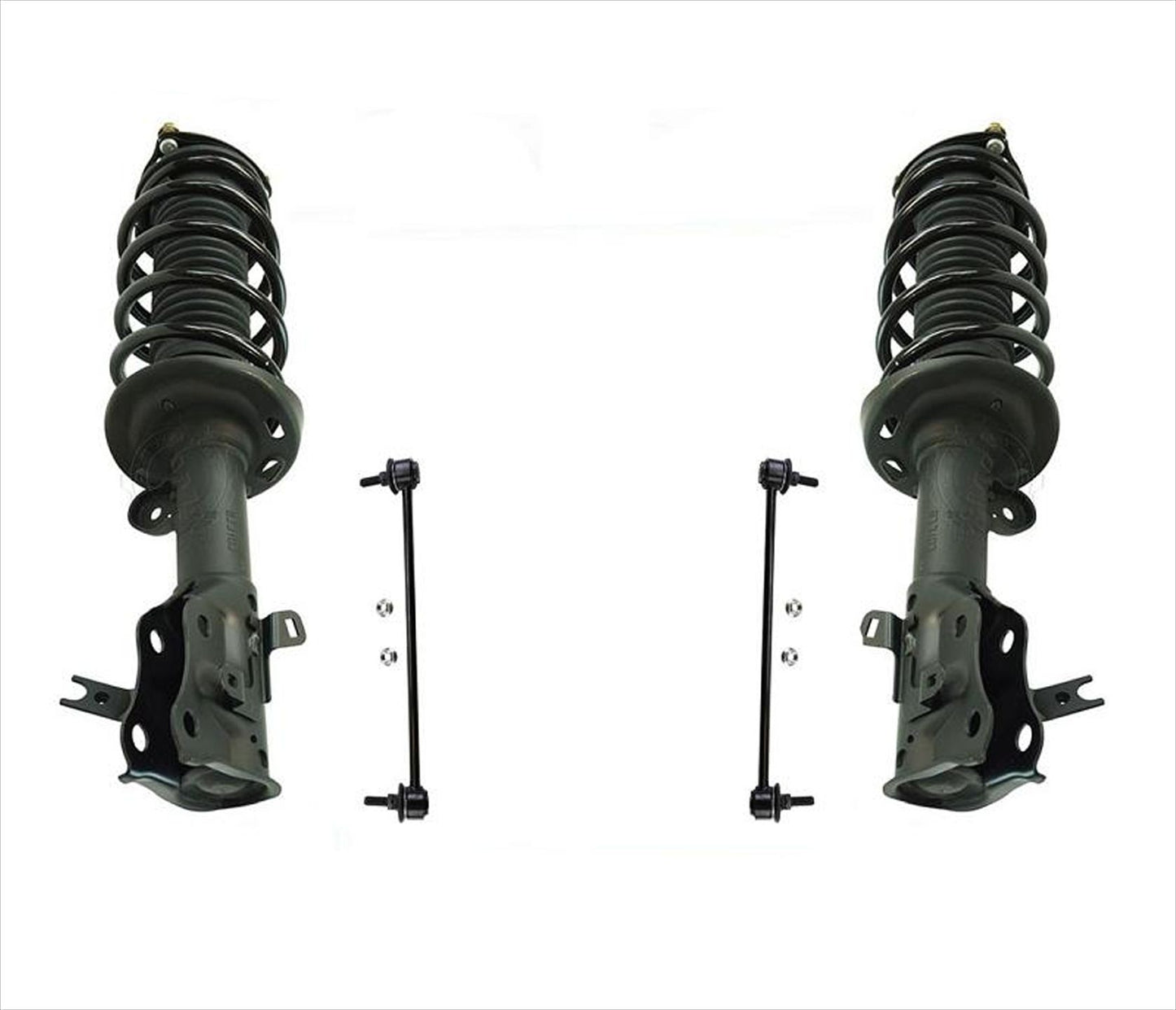 Front Complete Struts & Sway Bar Links For Honda Civic 2012-2015 2 Door Coupe