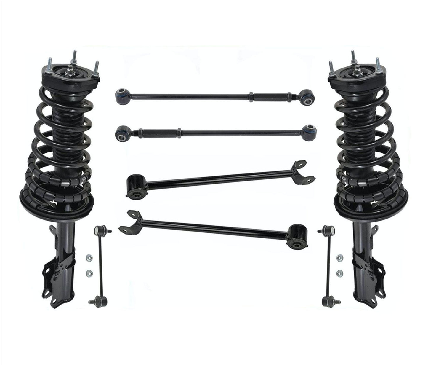 Brazos de arrastre laterales traseros, puntales y enlaces traseros para Toyota Camry 97-01 2.2L