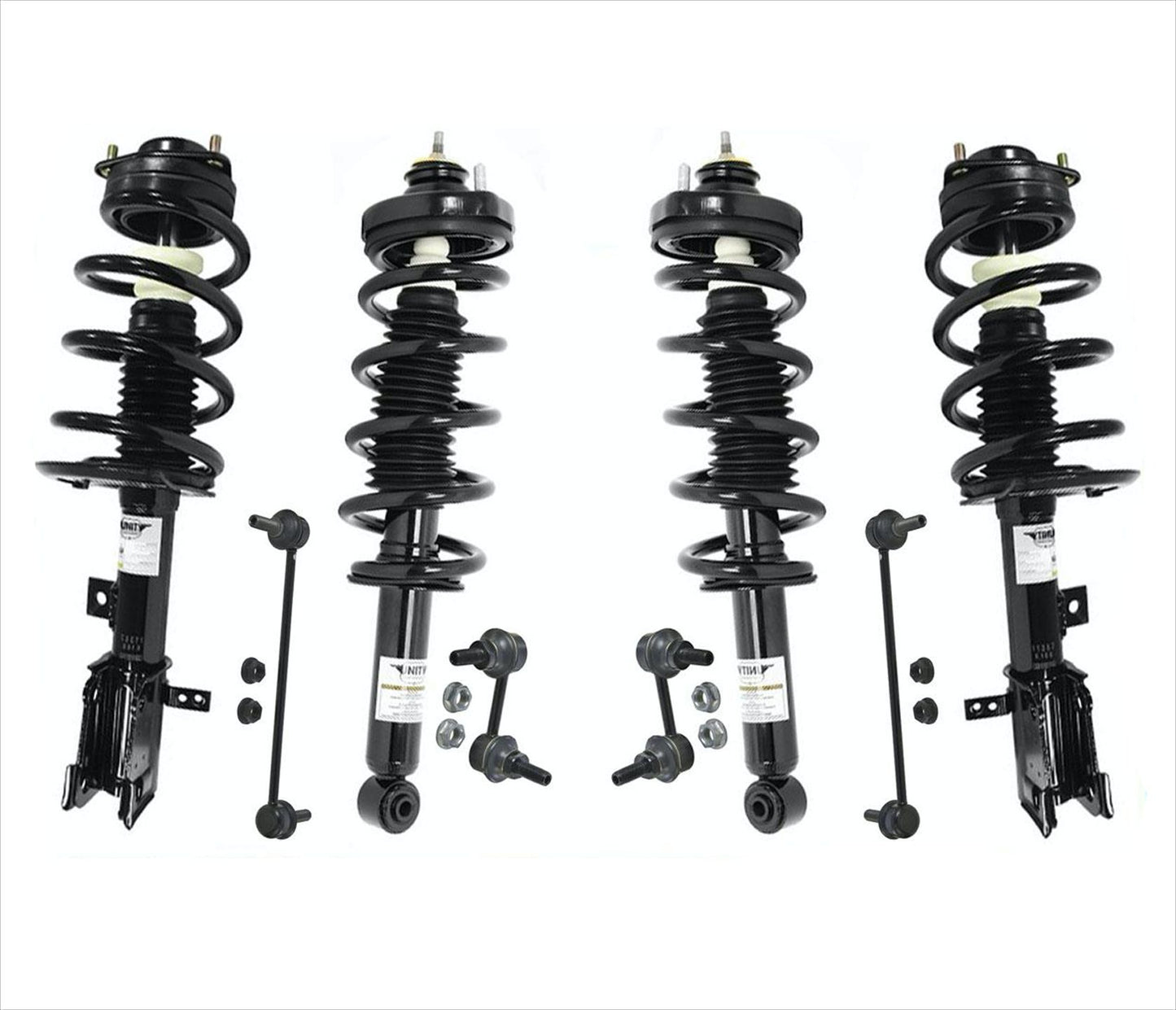 Complete Strut & Sway Bar Links Front Wheel Drive for Dodge Journey 2011-19 3.6L
