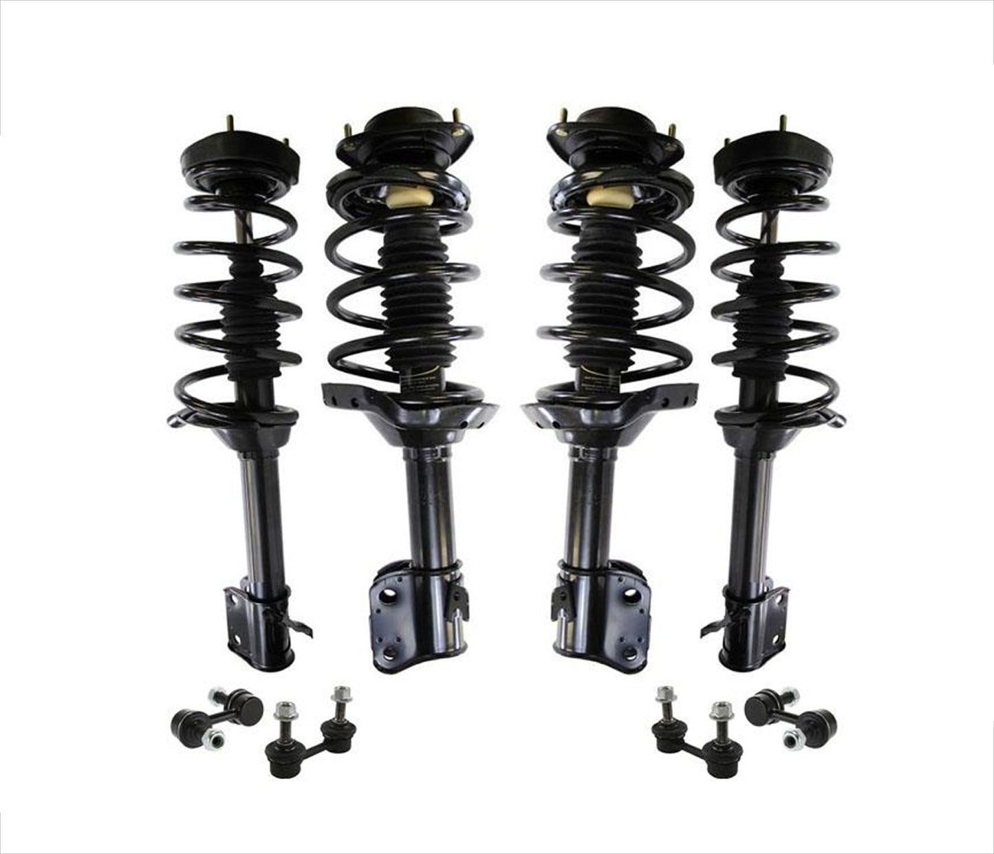 Kit de suspensión y chasis de 8 piezas para Subaru Forester sin autonivelación 06-08