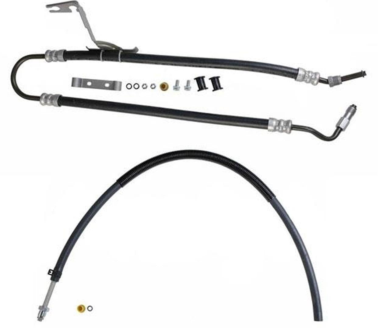 Mangueras de retorno y presión de dirección asistida, kit de 2 piezas para Jeep Liberty 04-05