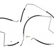Manguera de retorno de presión de dirección asistida para 02-09 Trailblazer 4.2L Fácil instalación 3 piezas