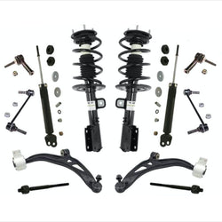 Complete Struts Shocks 12 Pcs Kit fits for All Wheel Drive Ford Explorer 11-12