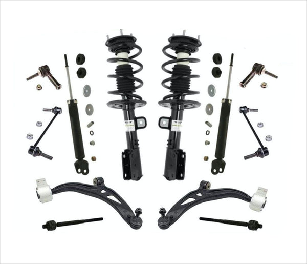 Complete Struts Shocks 12 Pcs Kit fits for All Wheel Drive Ford Explorer 11-12