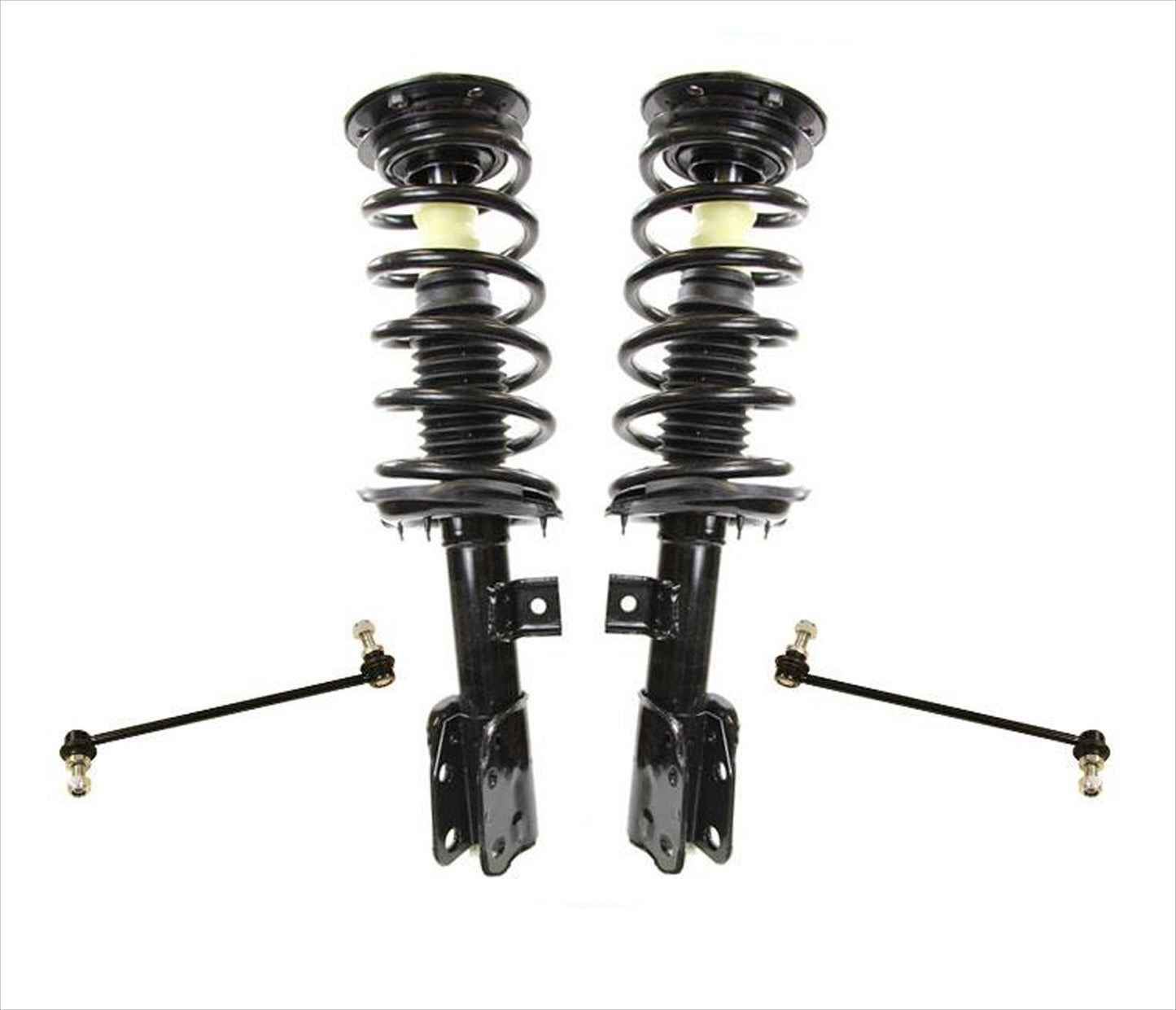 For 08-10 VUE Front Wheel Drive XE XR Front Coil Spring Strut Assembly's 4Pc
