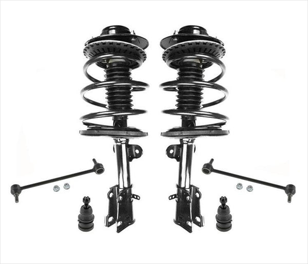 for 01-07 Town & Country Caravan FRONT Quick Spring Strut and Mount Sway Bar 6pc
