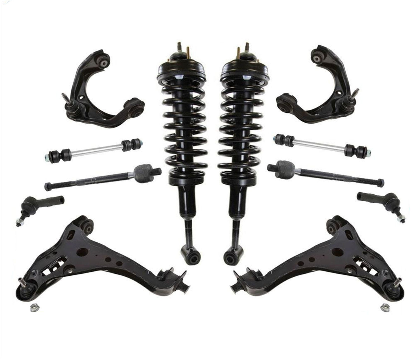 Front Complete Coil Spring Struts For REAR WHEEL DRIVE 07-10 Sport Trac 12pc