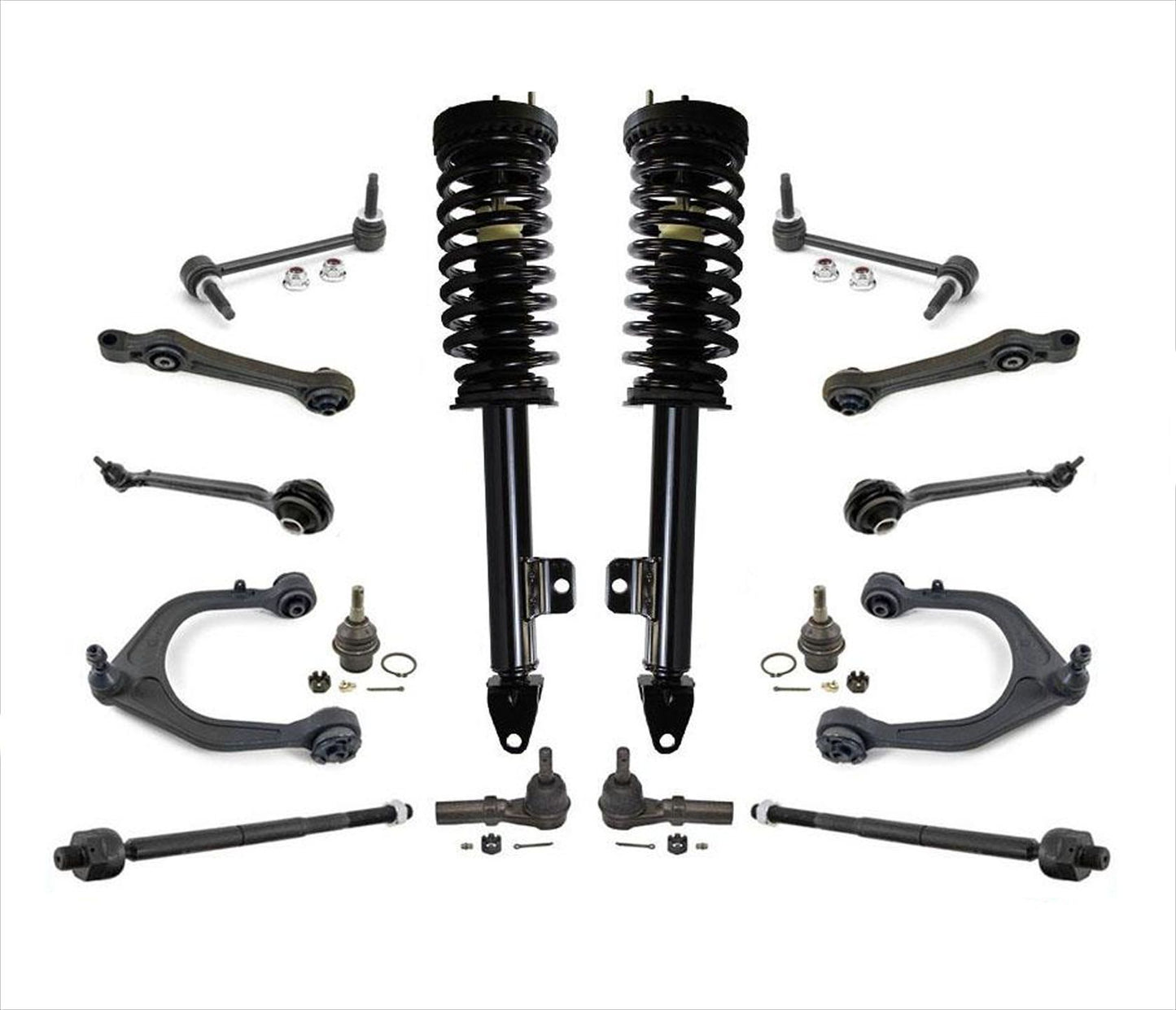 Juntas esféricas de brazos de control bajos para cargador 06-10 300 SRT8 tracción trasera 16 piezas