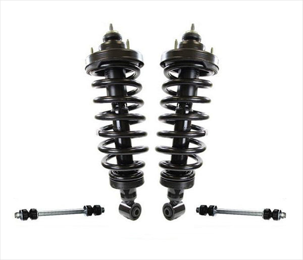 (2) Puntales de resorte traseros completos 100% nuevos para Ford Sport Trac 07-10, 4 piezas NUEVO